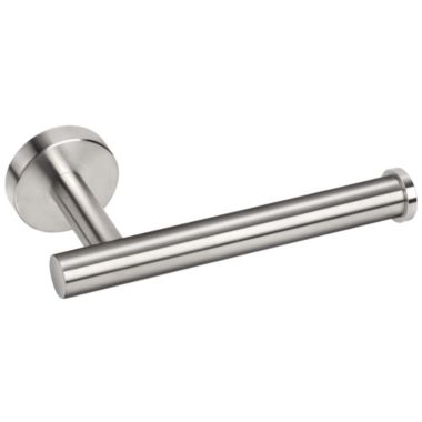 Unique Bargains Classic Toilet Paper Holder, Wall Mounted Rustproof Tissue Towel Holder for Bathroom Kitchen SUS304 Stainless Steel Brushed Finish Silver Tone. View a larger version of this product image.