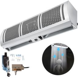 Vevor 40in mesh Air Curtain w/ 2 Limit Switches 2 Speeds UL Listed