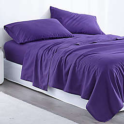 Byourbed Microfiber Supersoft Bedding Sheet Set - Twin XL - Purple Reign