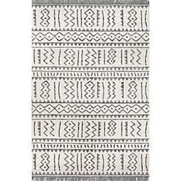 nuLOOM Outdoor Global Gretchen Area Rug, 8' x 10', Light Gray