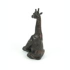 Alternate image 2 for Contrast Adorable Brown Giraffe Yoga Bound Angle Pose Tabletop Statue 11 Inches High