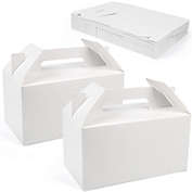 Kitcheniva 25Pack White Treat Gable Boxes Gift Box for Birthday Party Shower