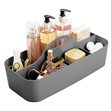 Details about   mDesign Plastic Bathroom Storage Organizer Caddy Tote Light Pink/Blush Small 