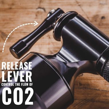 PRO BIKE TOOL Co2 Inflator With Cartridge Storage Canister By - Quick, Easy And Safe -. View a larger version of this product image.