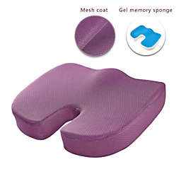 Kitcheniva Memory Foam Cooling Gel Seat Cushion Car Seat, Purple