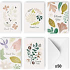 Alternate image 0 for Rileys Thank You Cards Floral Assortment, 50-Count