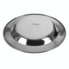 Alternate image 2 for Lindy's Stainless Steel Soup Plate