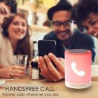 Alternate image 2 for Link Bluetooth Wireless Multi-Color Mood Setting Night Light Speaker Touch Control Great for Nightstands Offices Bedrooms Makes a Perfect Gift - Black