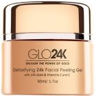 Alternate image 0 for GLO24K Facial Peeling Gel With 24k Gold and Vitamins C & E for Optimal Exfoliation & Microdermabrasion - Restore and Revive Your Skin