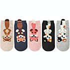 Alternate image 1 for Everything Socks All Gender Animal Socks   5 Pack of Socks Includes Two Calico Cats, A Fox, A Racoon, And A Chipmunk Design   Children and Adult Cotton Socks   One Size Fits Most