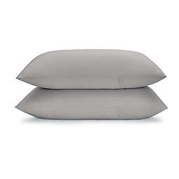Standard Textile Home - Luxe Pillowcases (Paragon), Set of 2, Flint Gray, King