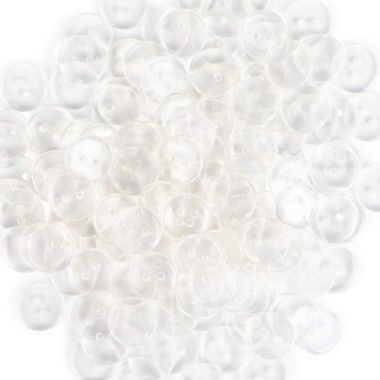 Bright Creations Clear Resin Buttons with 2 Holes for DIY Crafts, Sewing Supplies (13mm, 1000 Pieces). View a larger version of this product image.