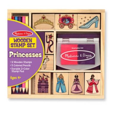Melissa And Doug Princesses Wooden Stamp Set. View a larger version of this product image.