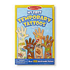 Alternate image 0 for Melissa And Doug My First Temporary Tattoos Blue Set
