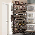 Alternate image 3 for SONGMICS Bronze Large Shoe Rack with 12 Shelves