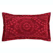 Better Trends Rio Collection King Sham in Burgundy