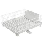 Alternate image 0 for mDesign Kitchen Dish Drying Rack with Swivel Spout, 3 Pieces