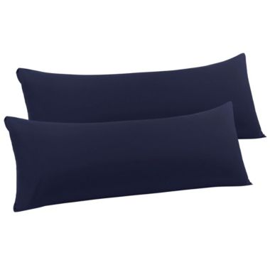 vangst huiswerk Nietje PiccoCasa 2 Packs Body Pillow Case, 110 Gsm Brushed Microfiber Pillowcases  with Envelope Closure, Soft Full Body Pillow Covers for Long Pillows Solid  Pillow Protector 20"x60", Navy Blue | Bed Bath & Beyond
