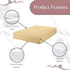 Alternate image 2 for Superity Linen Cotton Fitted Bed Sheet