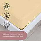 Alternate image 3 for Superity Linen Cotton Fitted Bed Sheet
