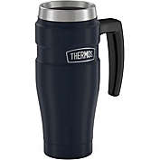 Thermos 16 Ounces Stainless Steel Vacuum-Insulated Mug in Midnight Blue