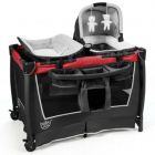 Alternate image 0 for Costway 4-in-1 Convertible Portable Baby Play yard with Toys and Music Player-Red
