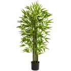 Alternate image 0 for Nearly Natural 5384 Bamboo UV Resistant Tree, 4-Feet, Green