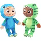 Alternate image 0 for Jazwares CoComelon JJ & Cody Dinosaur Plush Stuffed Animal Toys, 2 Pack - 8" Plush Doll Figures - Great Gift for Toddlers and Kids - Ages 18 Months and up