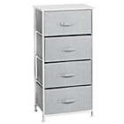 Alternate image 0 for mDesign Vertical Dresser Storage Tower with 4 Drawers