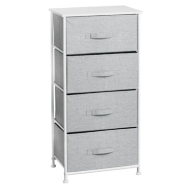 mDesign Vertical Dresser Storage Tower with 4 Drawers. View a larger version of this product image.