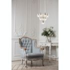 Alternate image 1 for Elegant Lighting Luxurious Eren Adjustable Hanging 10 Lights Pendant for Living Room, Kitchen, Bedroom & Hallway, Chrome