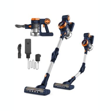 Nicebay 25Kpa Brushless Motor Stick Cordless Vacuum Cleaner with LED Smart Induction auto-adjustment, 4 in 1 lightweight feature for Hardwood Floors and Carpet. View a larger version of this product image.