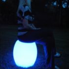 Alternate image 1 for The Pool Supply Shop 18" Macau Remote Controlled Portable LED Illuminated Color Changing Barrel