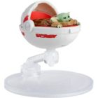 Alternate image 0 for Hot Wheels Star Wars The Child Hover Pram Inspired by &#63;The Mandalorian&#63; with Flight Stand