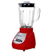 Better Chef 10 Speed 350 Watt Glass Jar Blender in Red