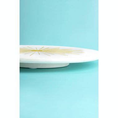GAURI KOHLI Sunshine Marble Lazy Susan 16". View a larger version of this product image.