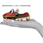 Alternate image 3 for Old World Christmas Glass Blown Ornament, (#46074) Snowmobile, 4.75"