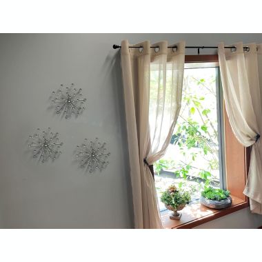 Things2Die4 Jeweled 3D Bursting Star Wall Sculpture Set of 3. View a larger version of this product image.