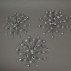 Alternate image 2 for Things2Die4 Jeweled 3D Bursting Star Wall Sculpture Set of 3