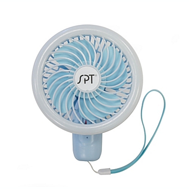 Sunpentown Personal Hand-Held Fan - Blue. View a larger version of this product image.