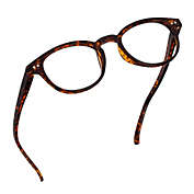 Round-Blue-Light-Blocking-Reading-Glasses-Tortoise-0-25-Magnification-Computer-Glasses