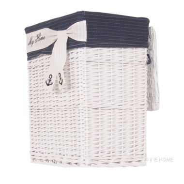 Old Modern Handicrafts Rectangular Willow Storage Baskets - Set of 5. View a larger version of this product image.