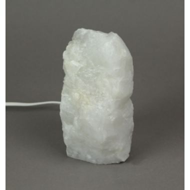 Things2Die4 Natural White Quartz Rock Crystal Accent Lamp. View a larger version of this product image.