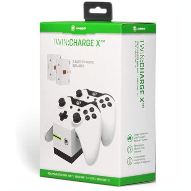 Snakebyte - Xbox One Twin Charge X White. View a larger version of this product image.
