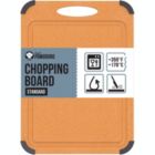 Alternate image 0 for Chef Pomodoro Wood Cutting Board for Kitchen, Dishwasher Safe, Dual-Sided with Juice Groove, Non-Porous Non-Slip Scratch-Resistant Surface, Easy Grip Handle, 14.5 x 11 inches