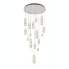 Alternate image 0 for Elegant Lighting Polaris LED light Chrome Pendant Clear Crystal