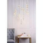 Alternate image 1 for Elegant Lighting Polaris LED light Chrome Pendant Clear Crystal