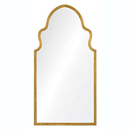 Cooperclassics Home Decorative Lincoln Mirror - Textured Gold Leaf Finish