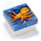 Alternate image 0 for Octopus Capiz Jewelery Trinket Keepsake Box Container Sea Life Animal Decoration