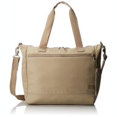 Citysafe CS400 Anti Theft Travel Tote, Almond. View a larger version of this product image.